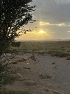 coucher de soleil