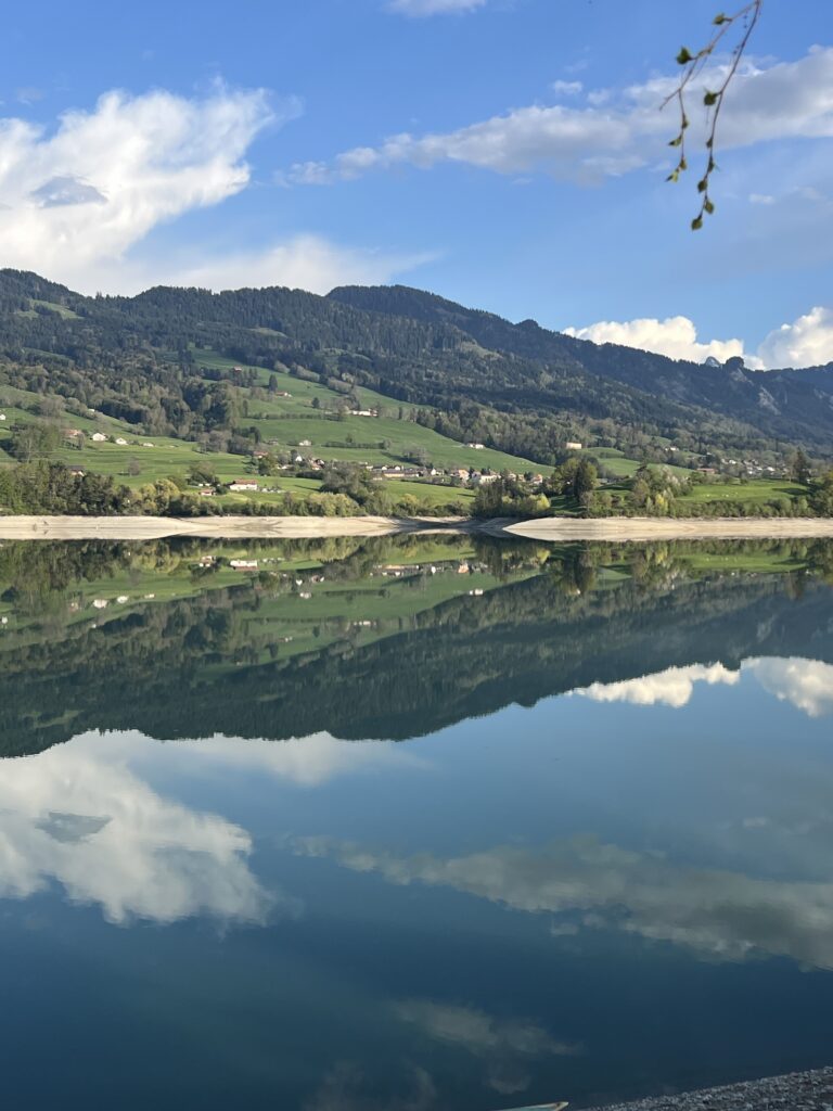 Lac de Gruyère effet miroir