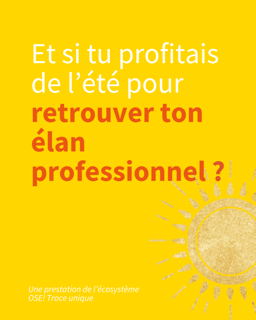 RETROUVER SON ELAN PROFESSIONNEL